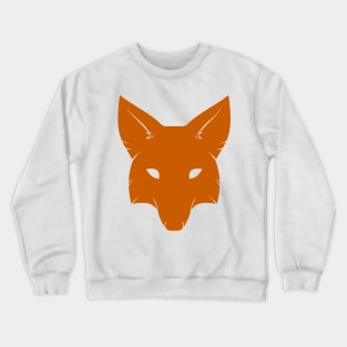 F O X - Orange Crewneck Sweatshirt